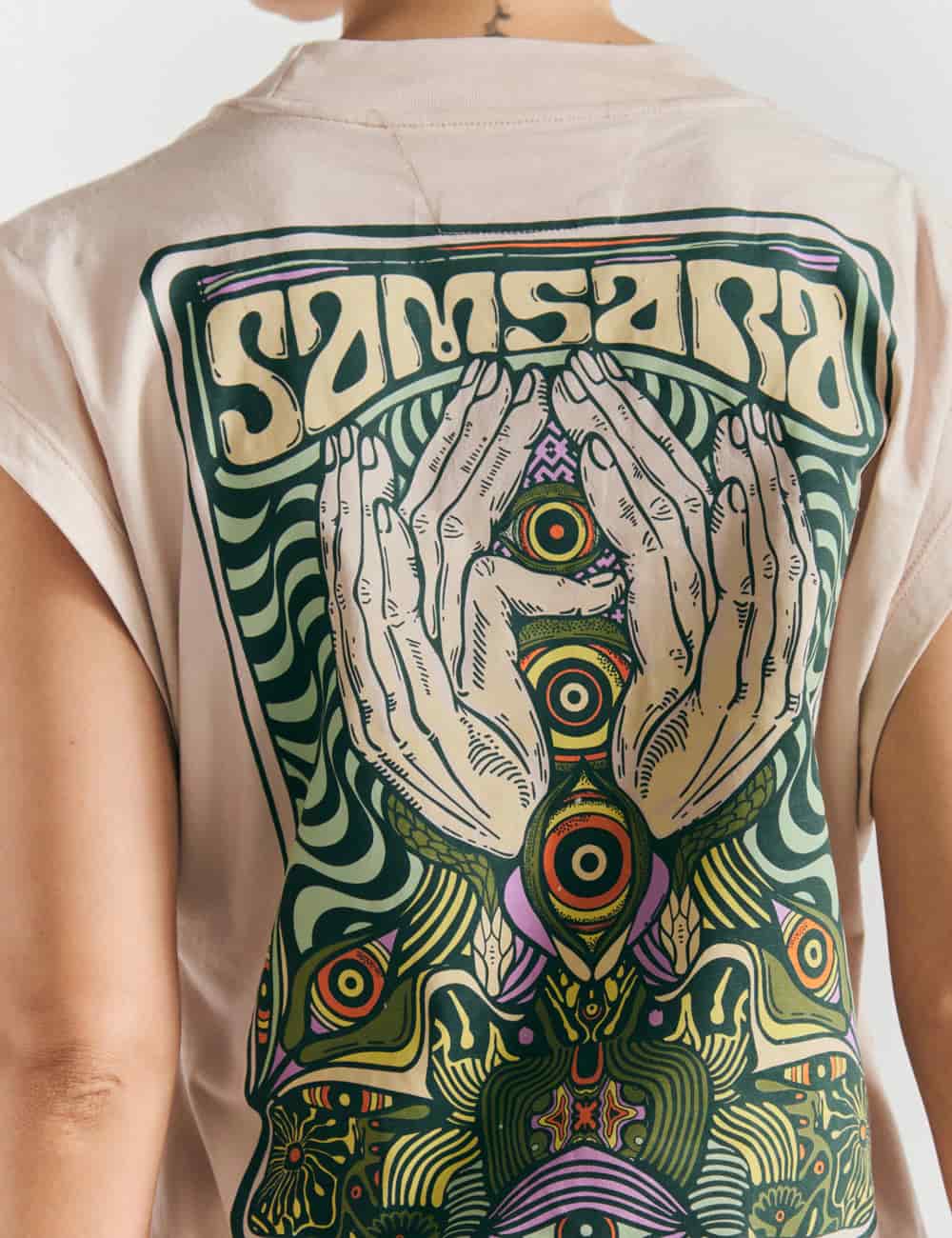 Camiseta Manga casco Nirvana Curuba Mujer - miniatura 21