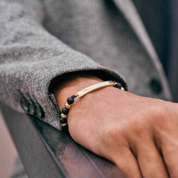 Pulsera Intercalada Placa - miniatura 3