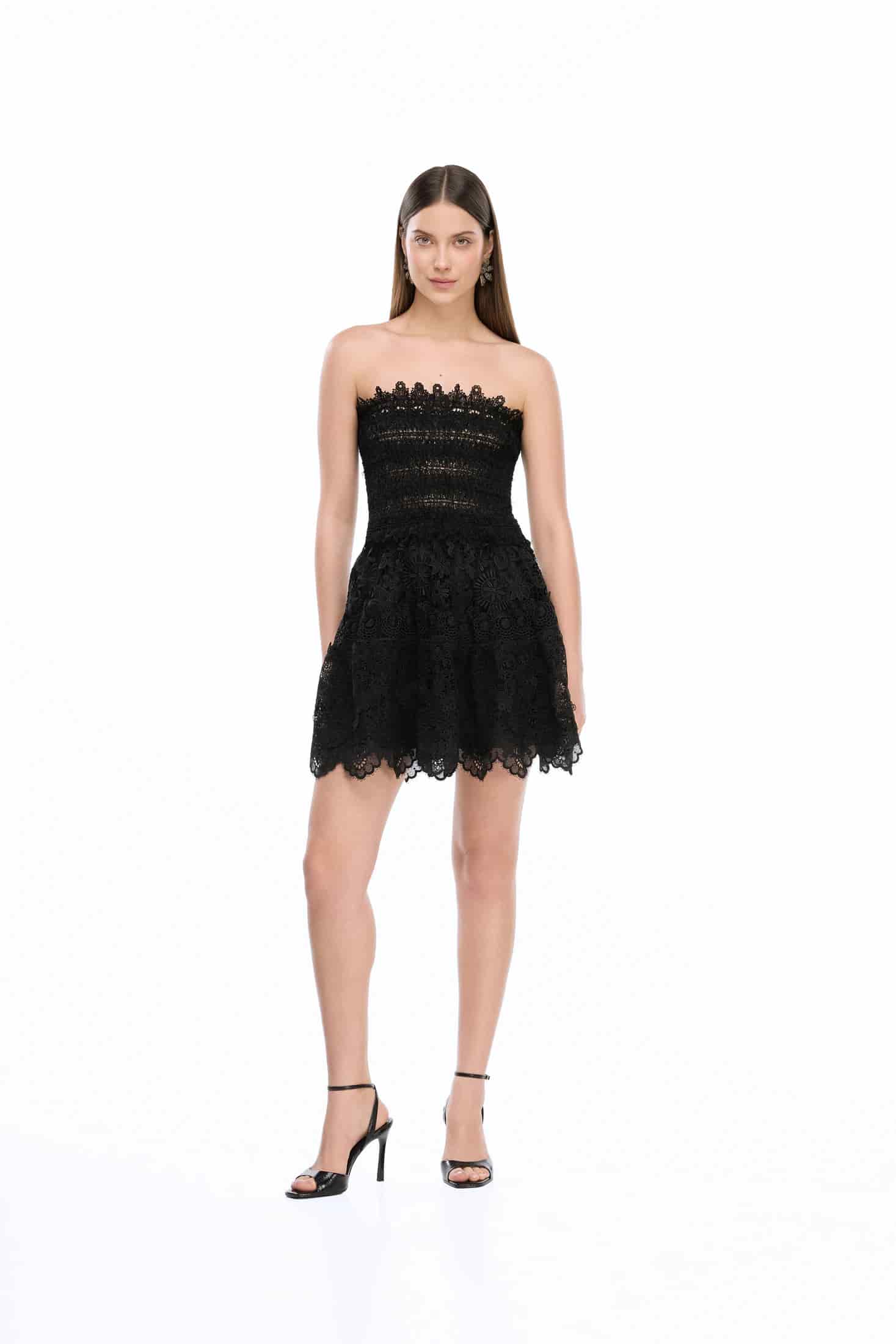 VALLARTA MINI DRESS BLACK - miniatura 1