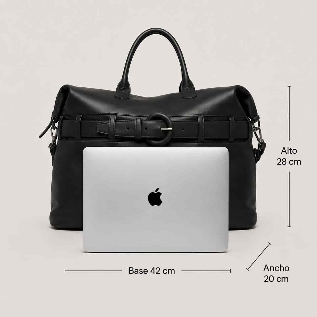GIO travel bag negro (PRE ORDER) - miniatura 4