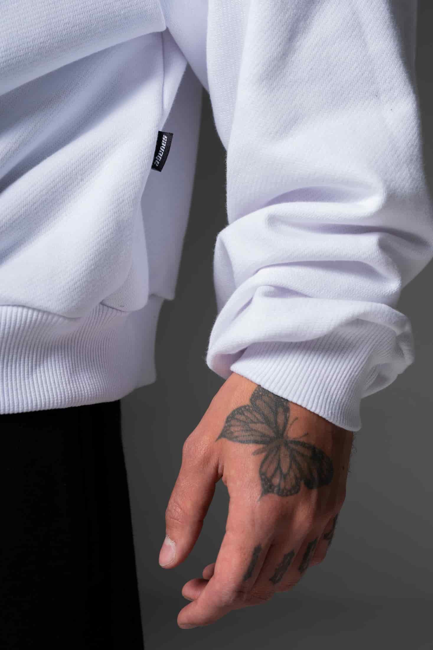 Hoodie Boxy fit Human form   400 gramos - miniatura 6