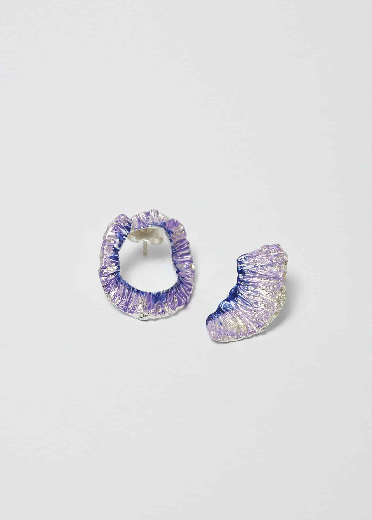 Aretes asimetricos viaje en la oscuridad - miniatura 1