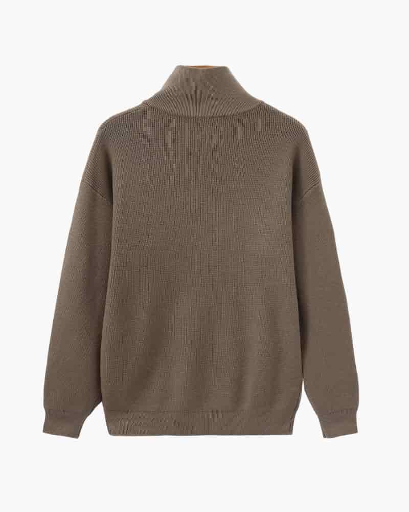 Refined Half-Zip Knit Pullover - miniatura 28