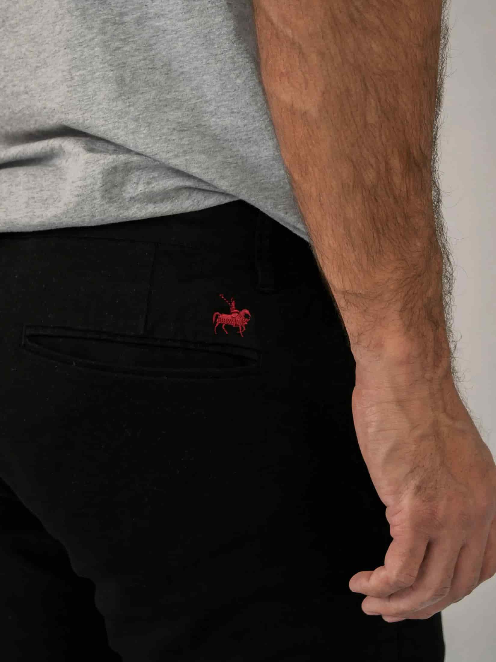 Pantalón Chino Negro - miniatura 6