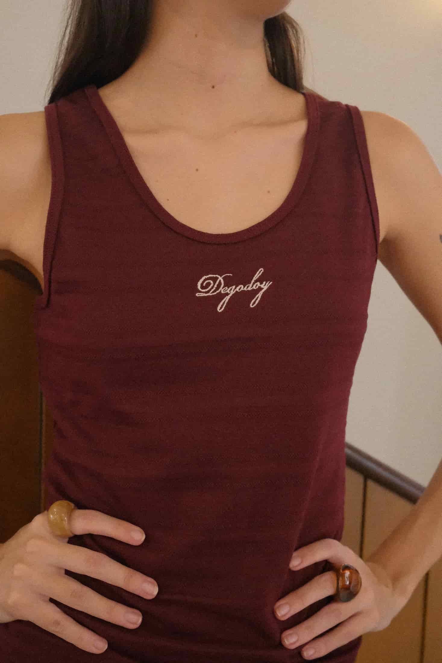 Tank Top Reencuentro Vino - miniatura 3