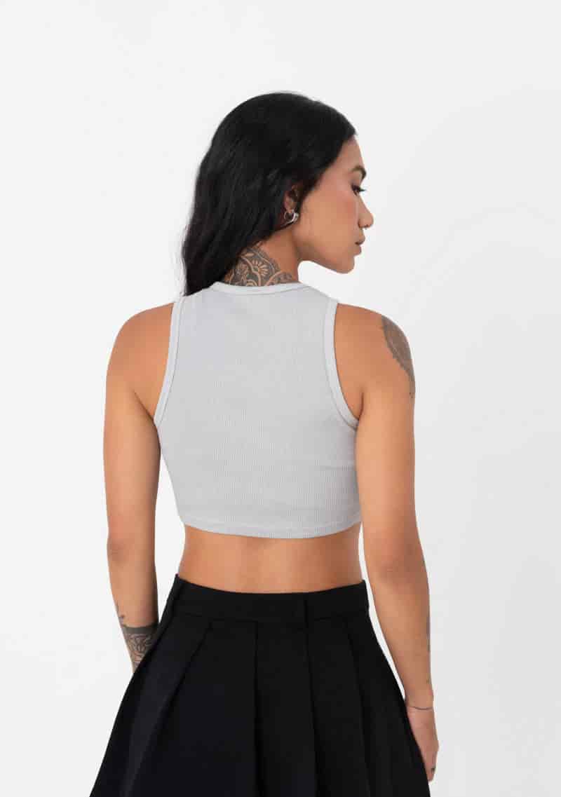 Atelier Grey Crop top - miniatura 3