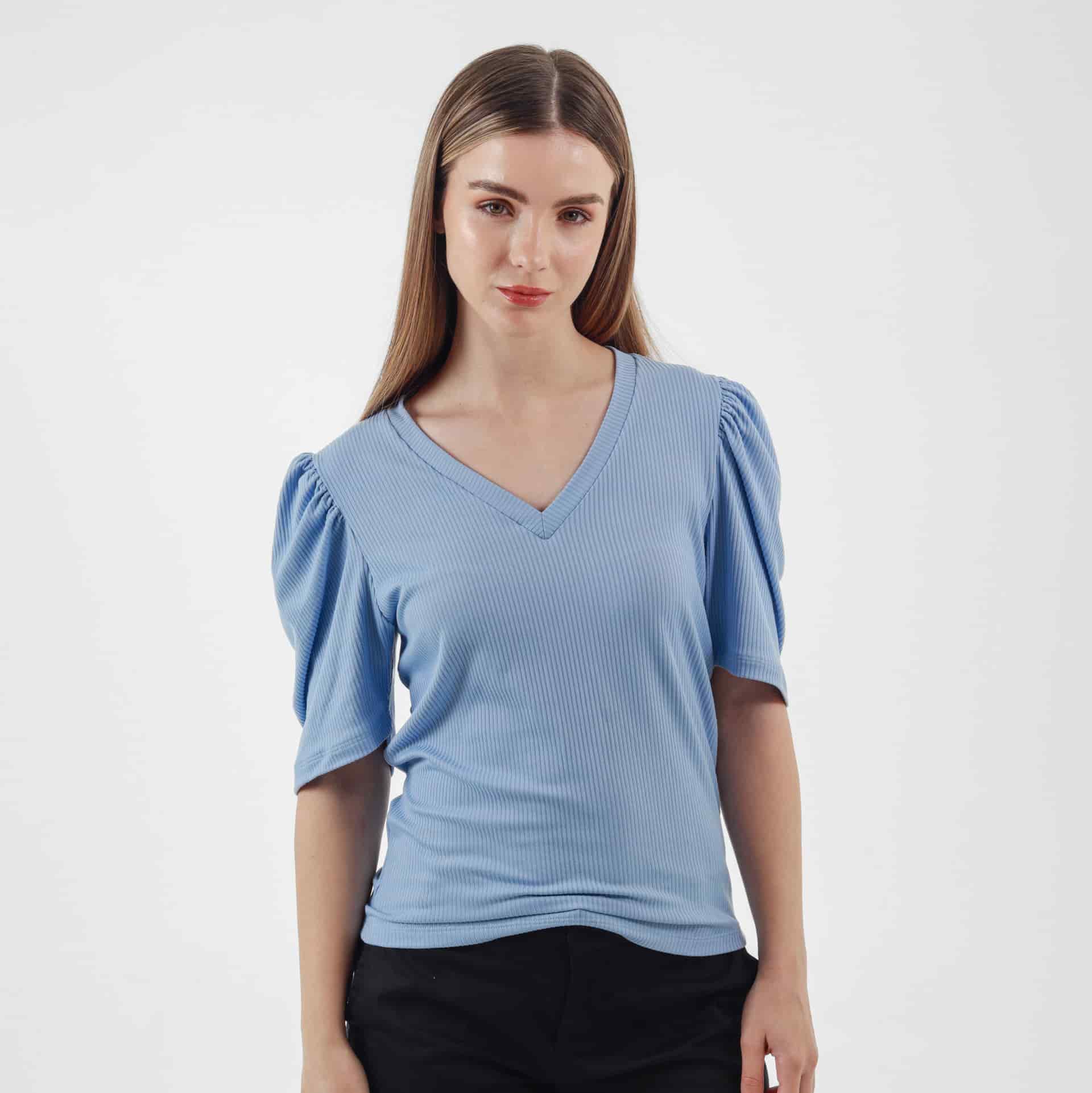 Camiseta Cuello V Manga Corta - miniatura 6
