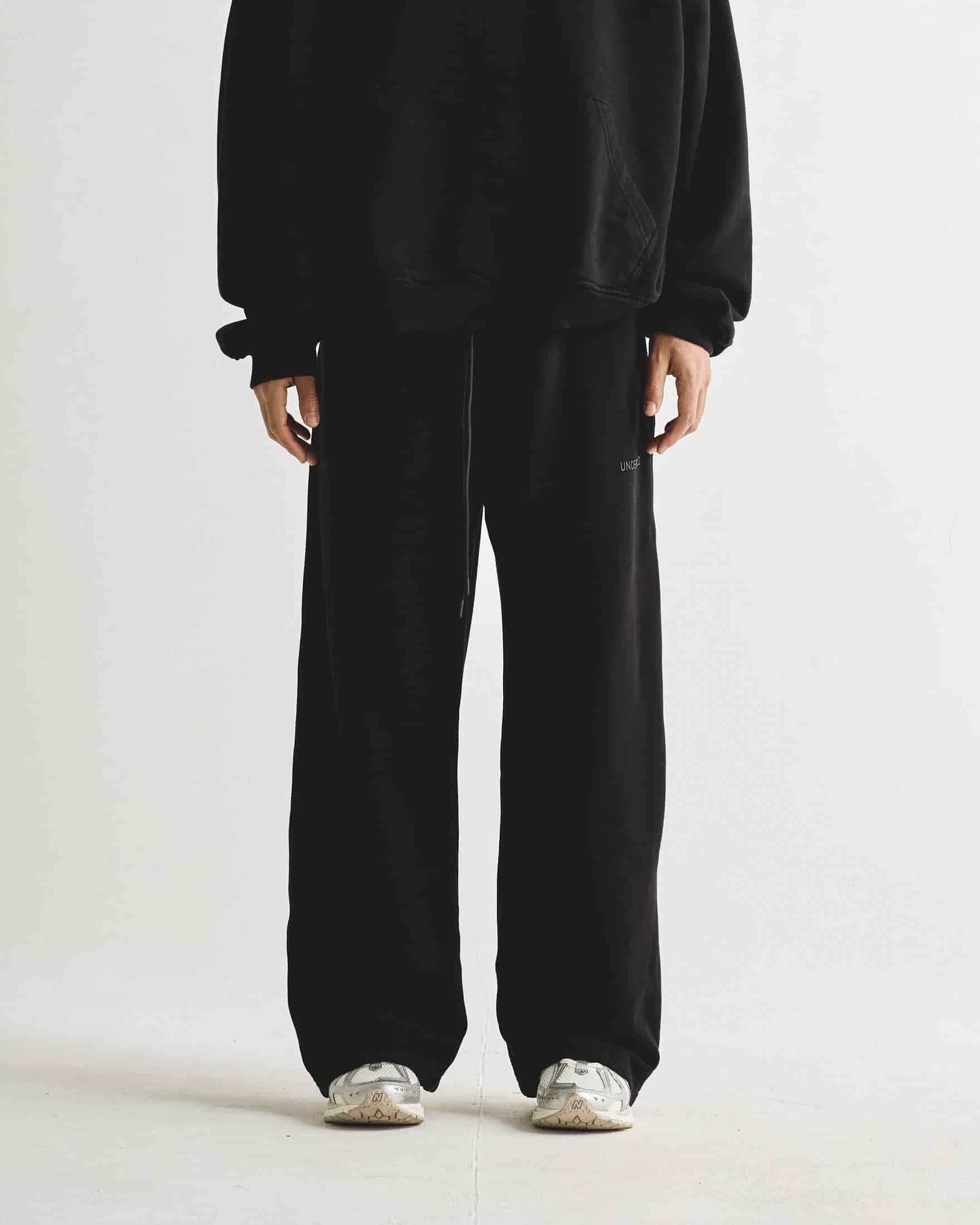 Line Logo Straightpants Black - miniatura 2