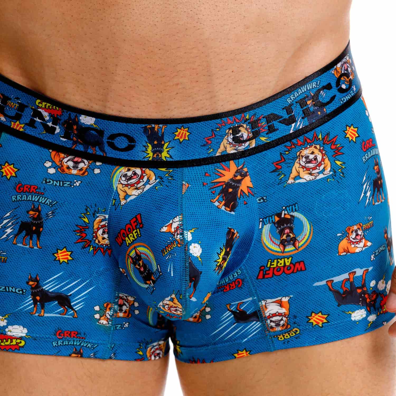 BOXER CORTO SNARL AZUL - miniatura 7