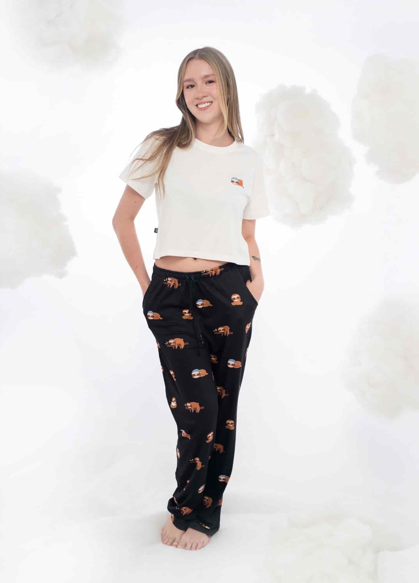 Conjunto Pantalón Perezosos - Negro - miniatura 1