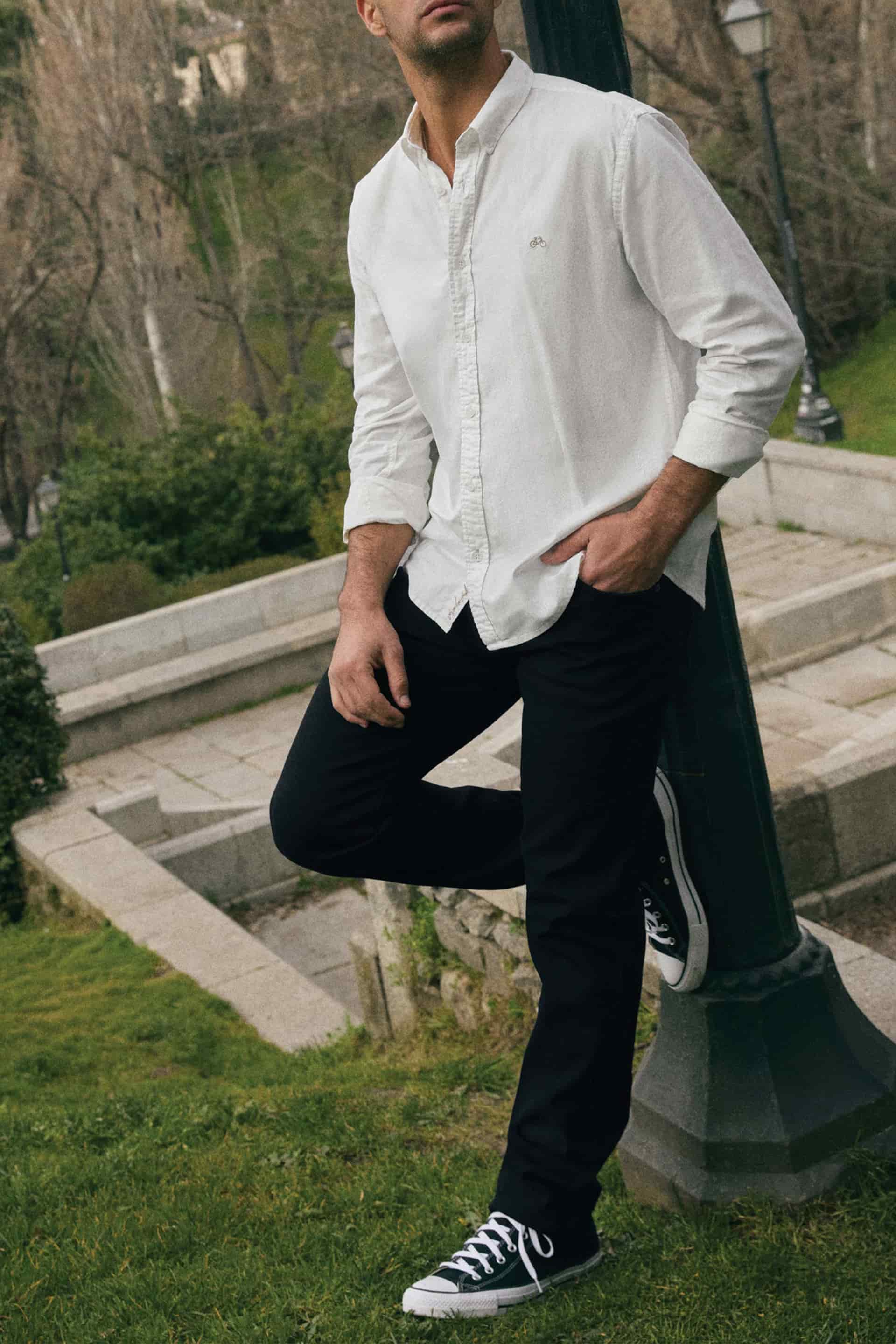 CAMISA OXFORD BONE - miniatura 4