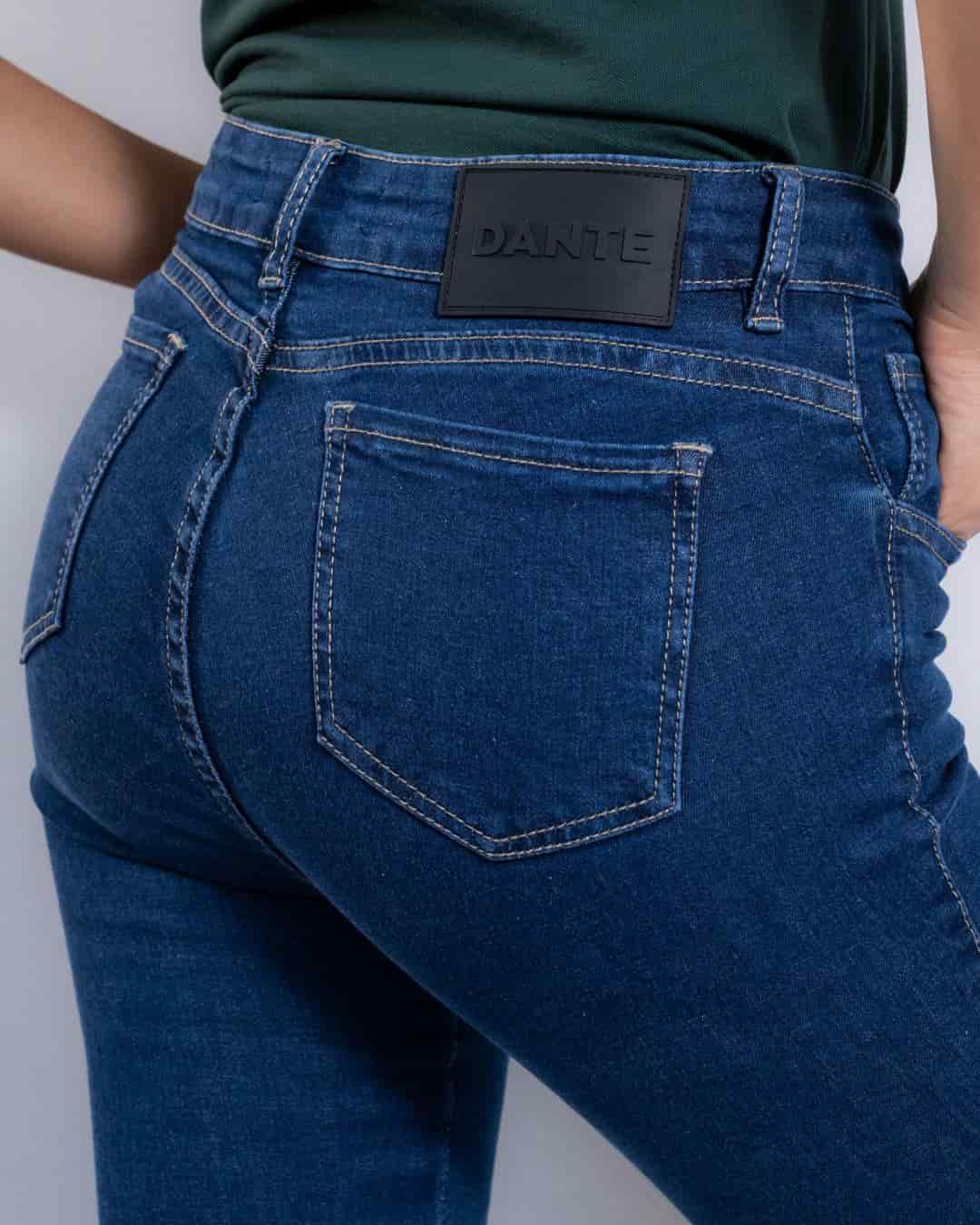 Jean Elastico Skinny Azul Navy - miniatura 2