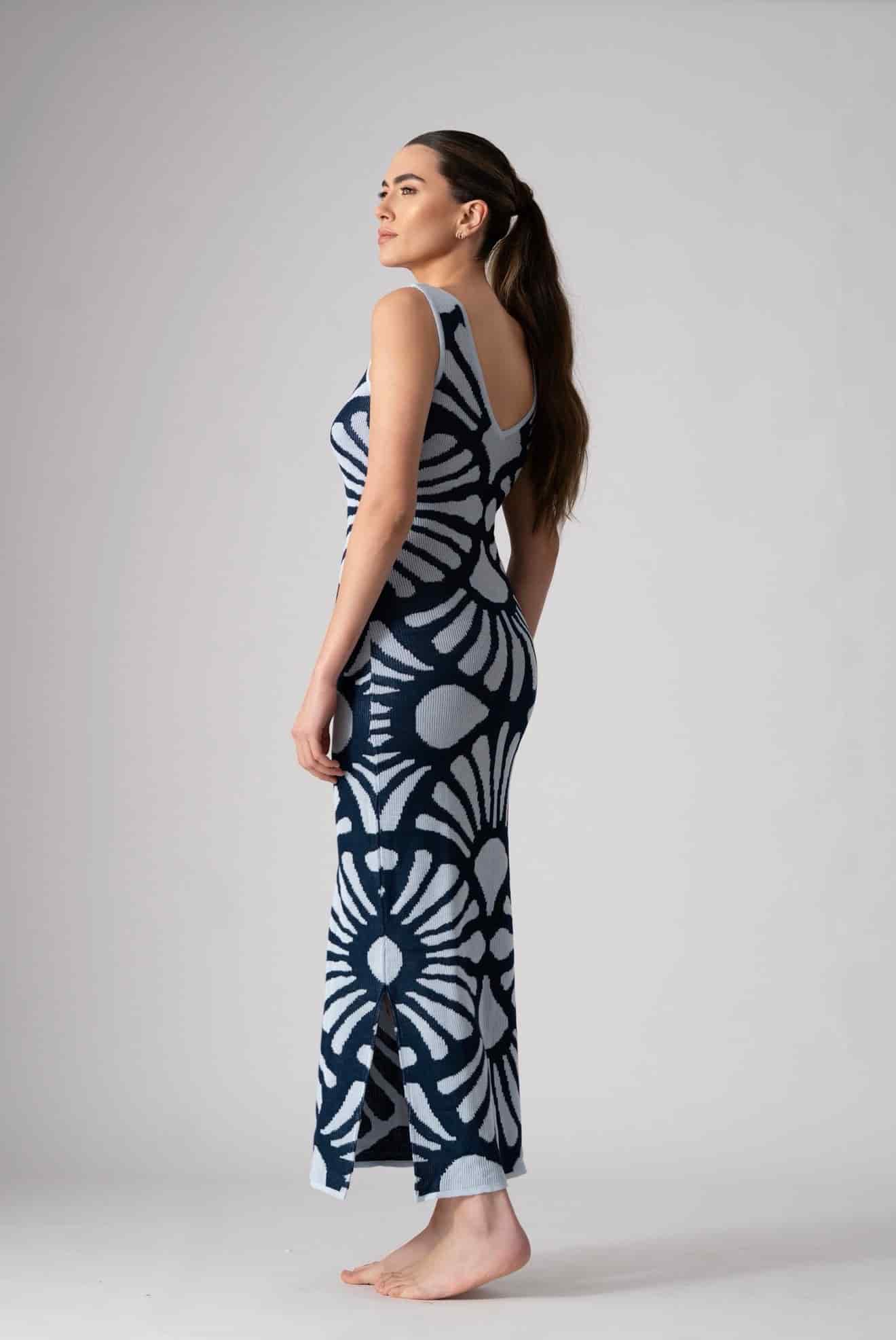 Vestido Aura Azul - miniatura 7