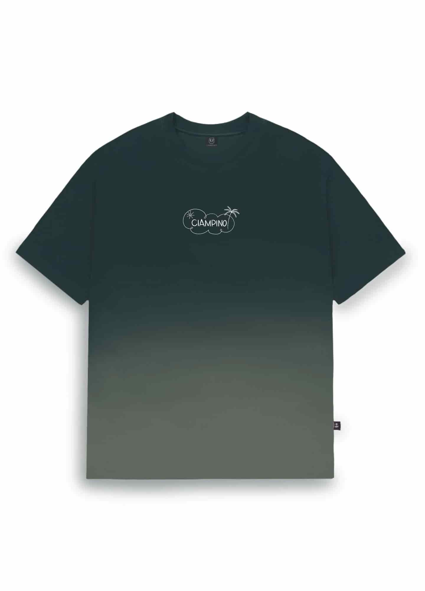 Mentally Not Here Boxy Fit - Verde Gradiente - miniatura 7