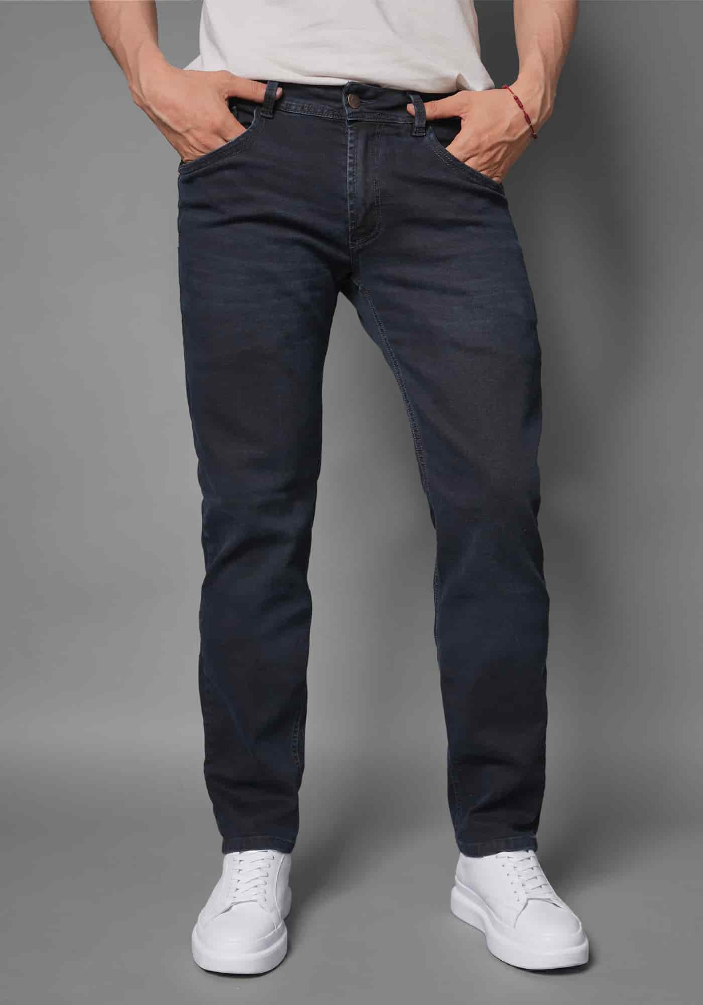 Jean para Hombre en Tono Azul Oscuro marca Thunder - miniatura 1
