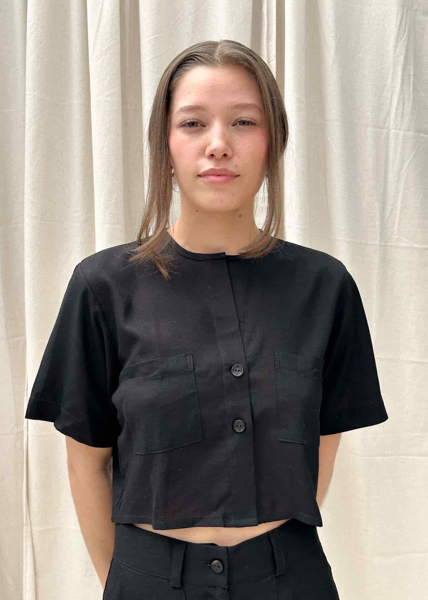 Blusa Safari Negro - miniatura 1
