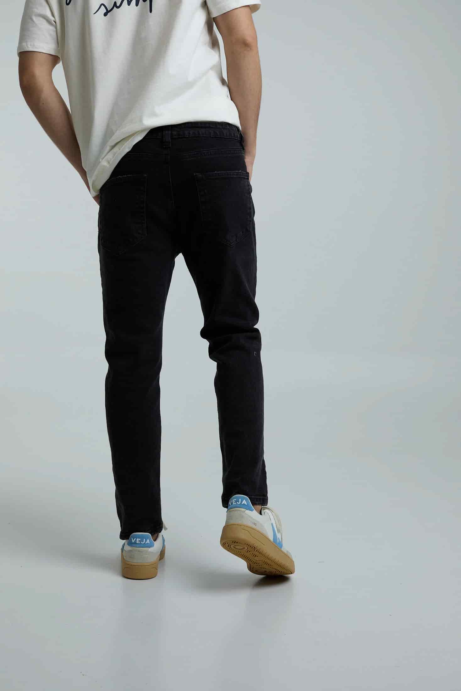 Jean crop negro - miniatura 2