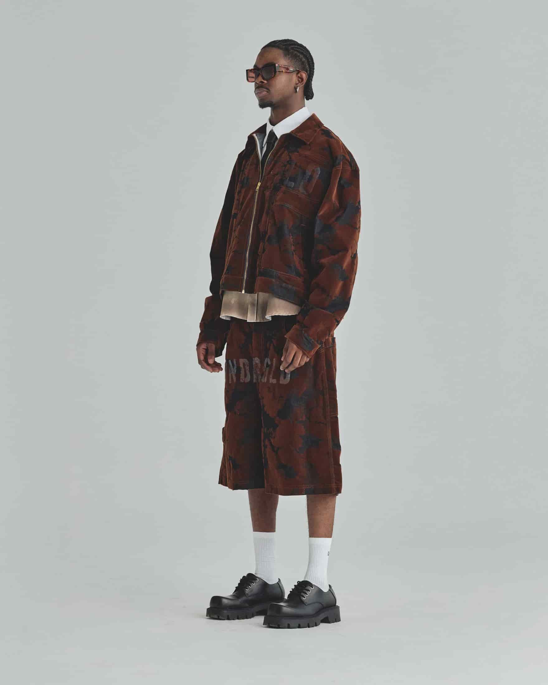 Spring UNDRGLD Wide Jorts Oxide - miniatura 5