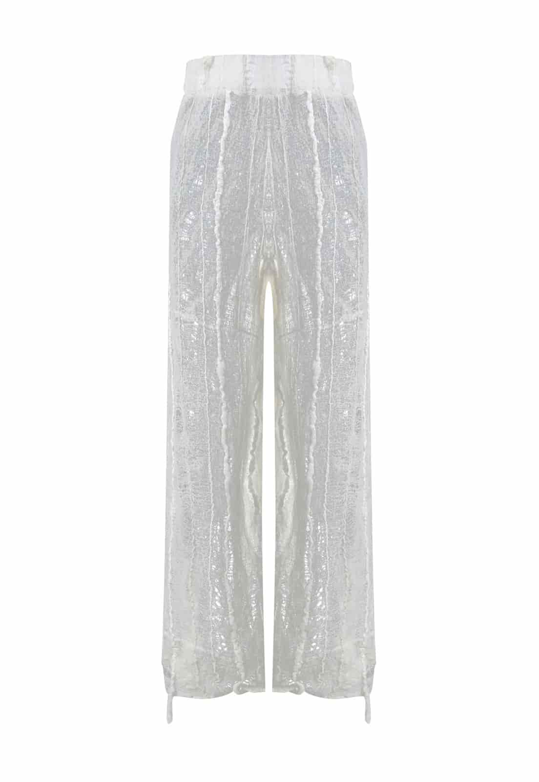 NUNO LACE CULOTTE TROUSERS - miniatura 1