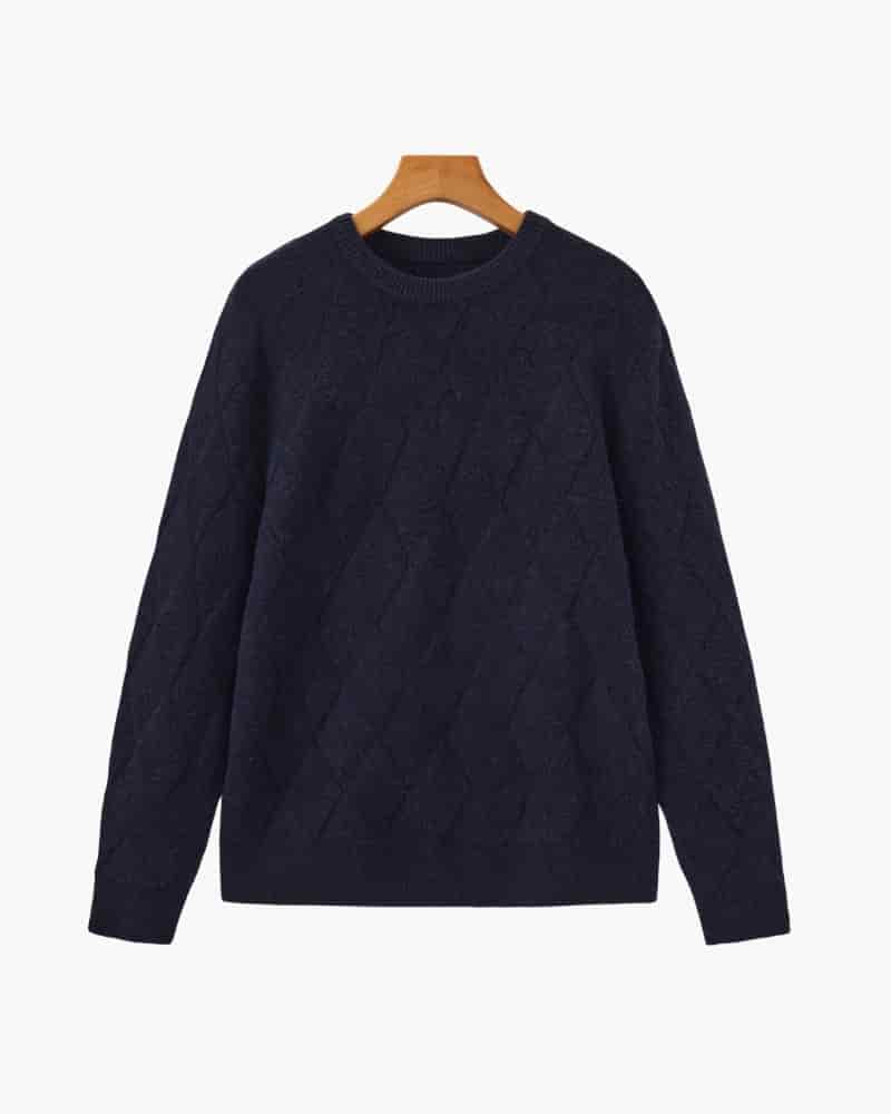 Diamond Knit Crewneck Sweater - miniatura 21