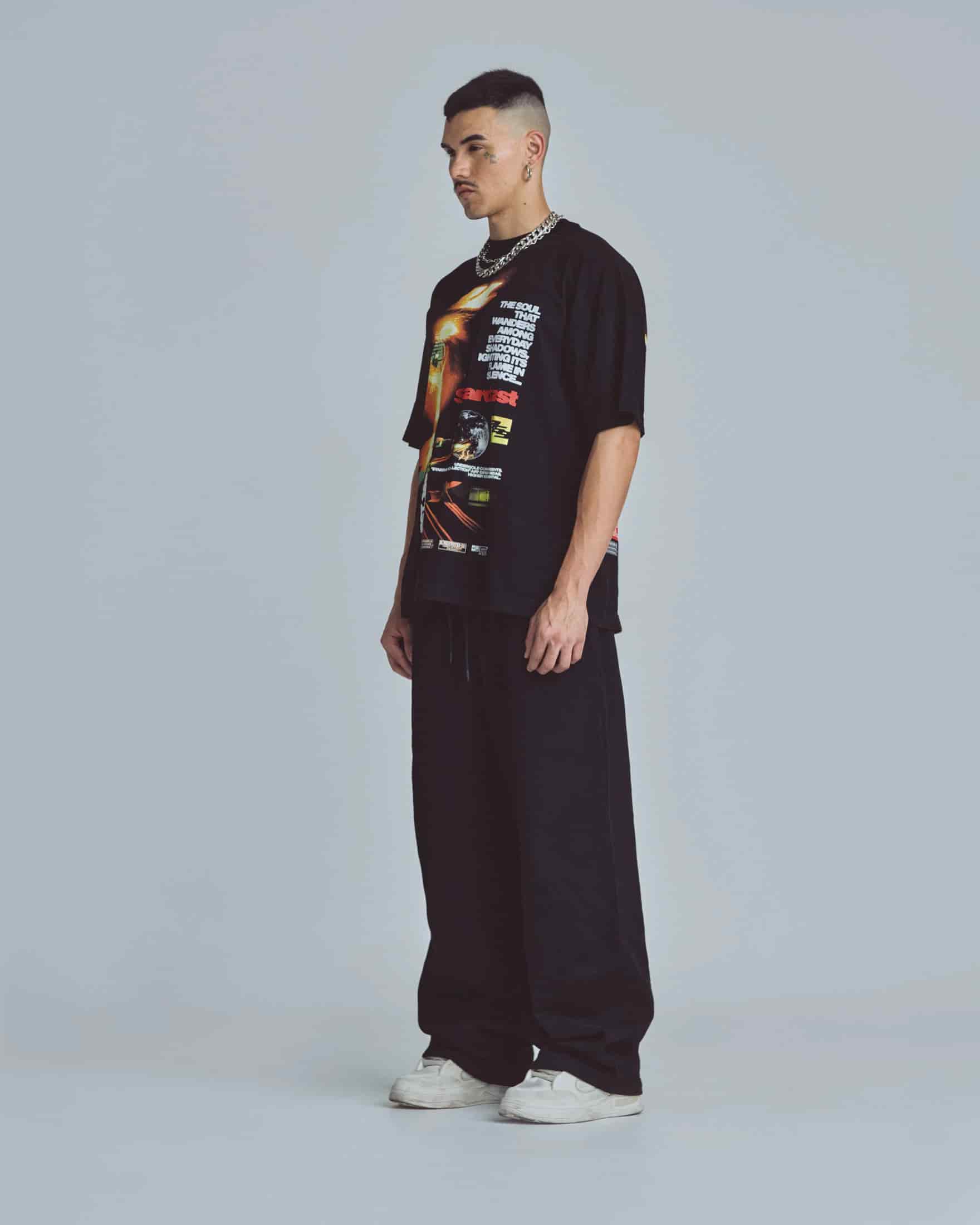 Stardust Night Drive Tshirt Black - miniatura 5