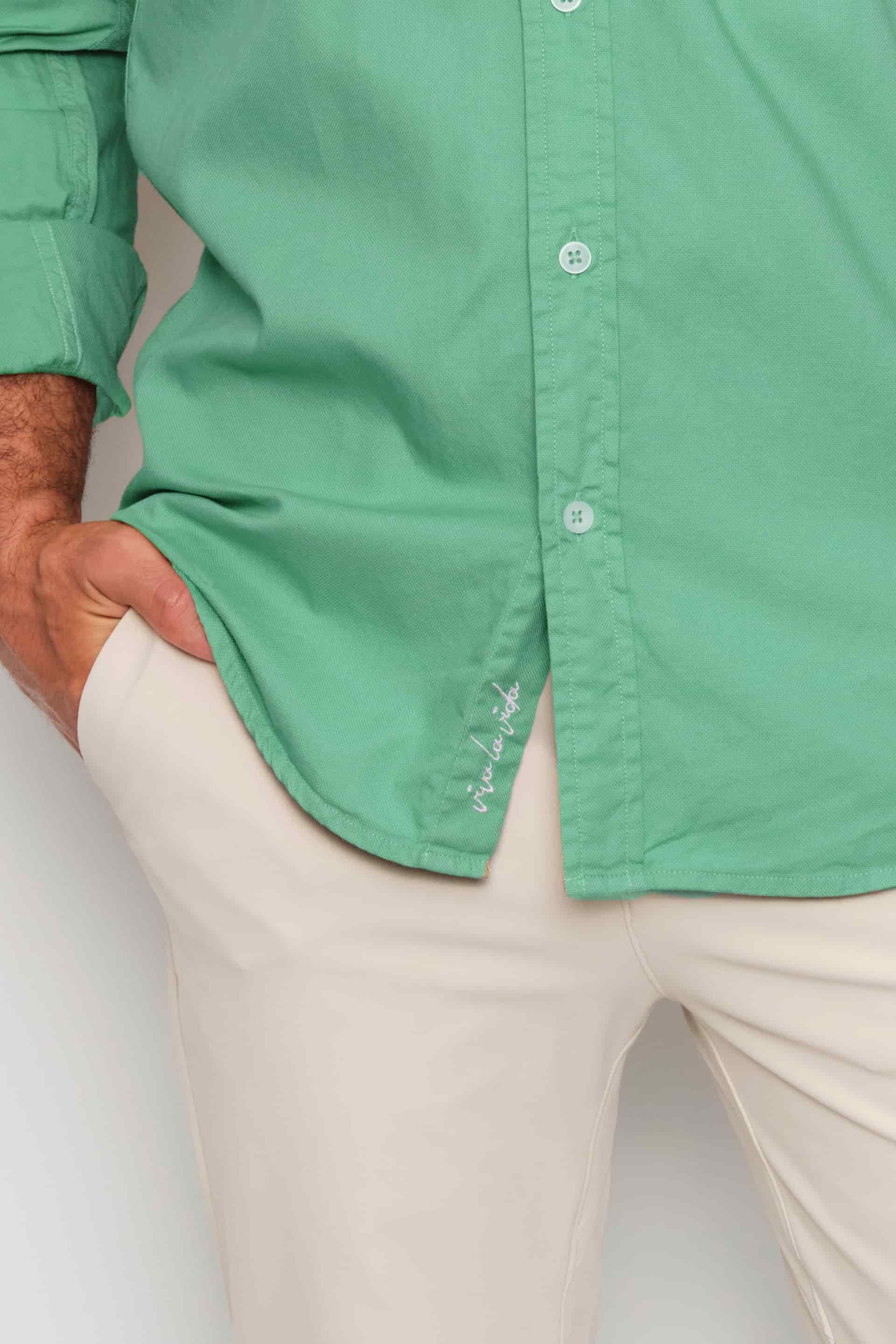 CAMISA OXFORD BASIL - miniatura 3