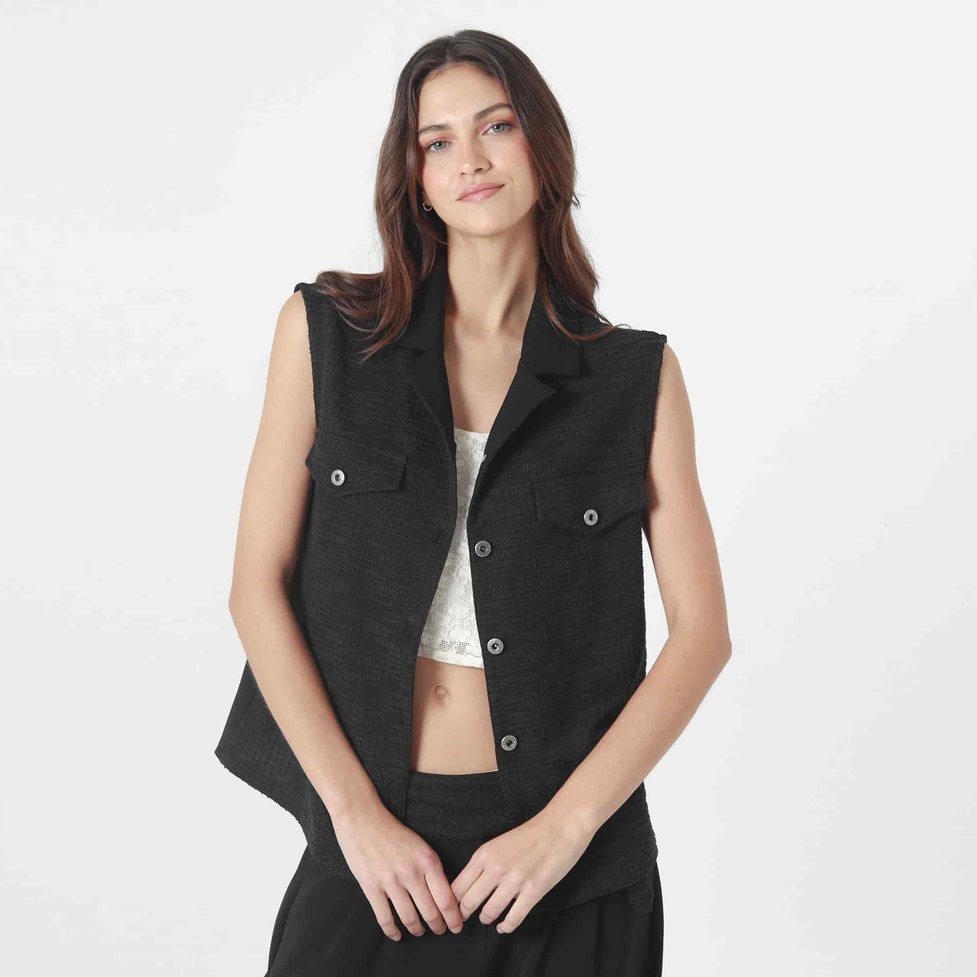 Chaqueta Cuello Manga Sisa - miniatura 1