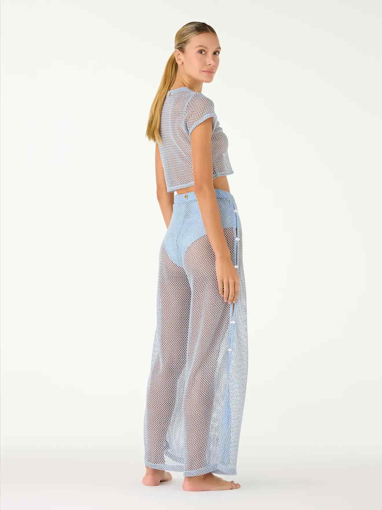 Pantalón Federica Net Sky - miniatura 4