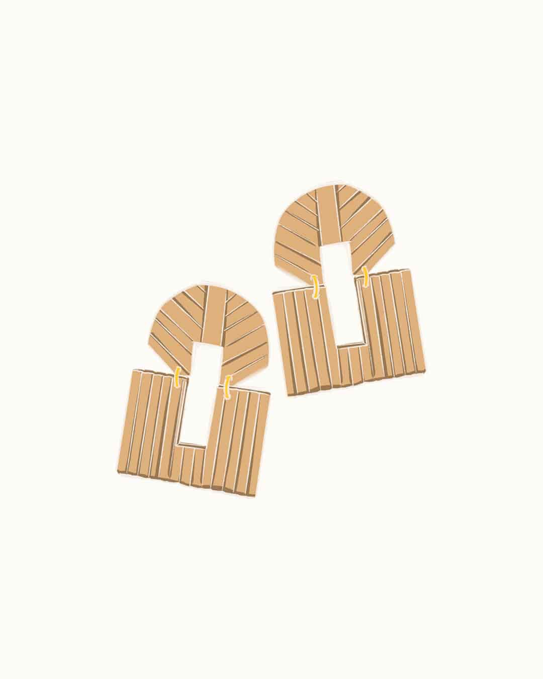 Art Deco Earrings - miniatura 1