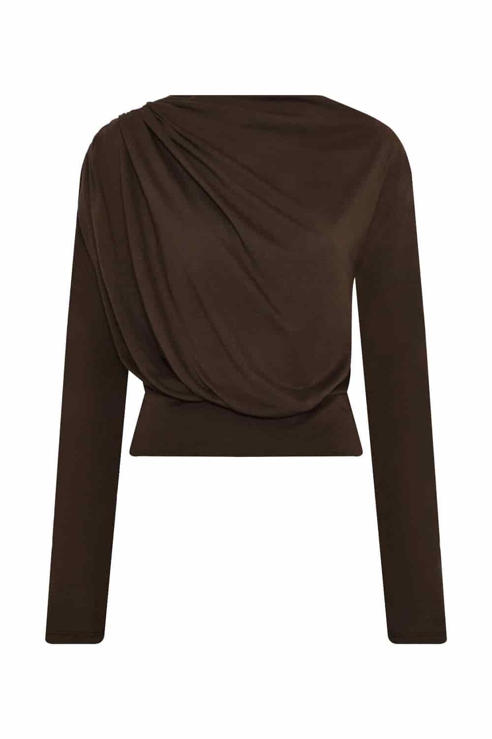Blusa new aura de jade brown - miniatura 1