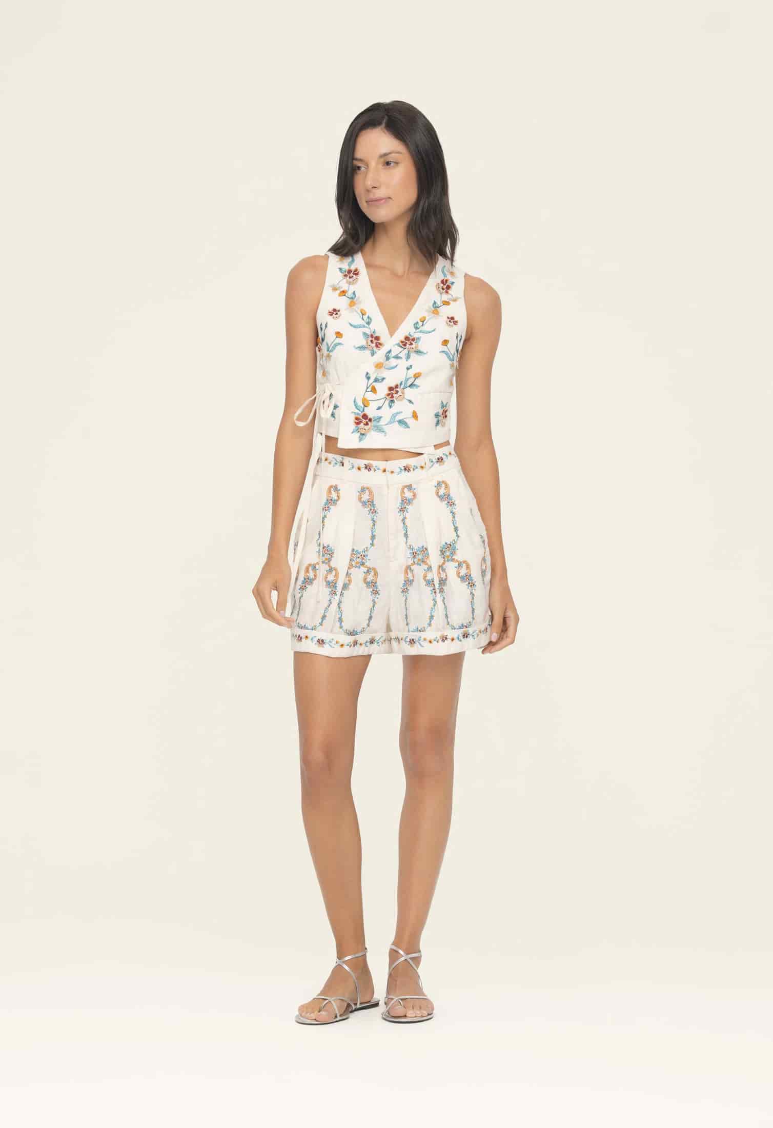 Romy Florero Shorts - miniatura 3