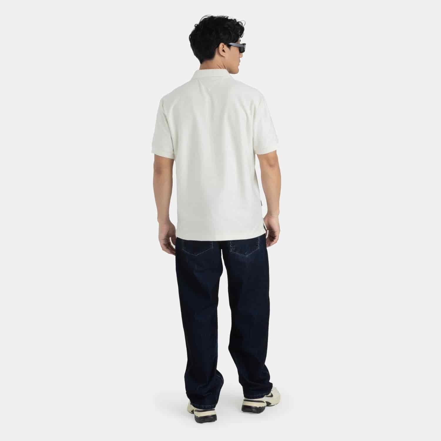 Corduroy Touch Denim Relaxed Fit Azul Oscuro - miniatura 6