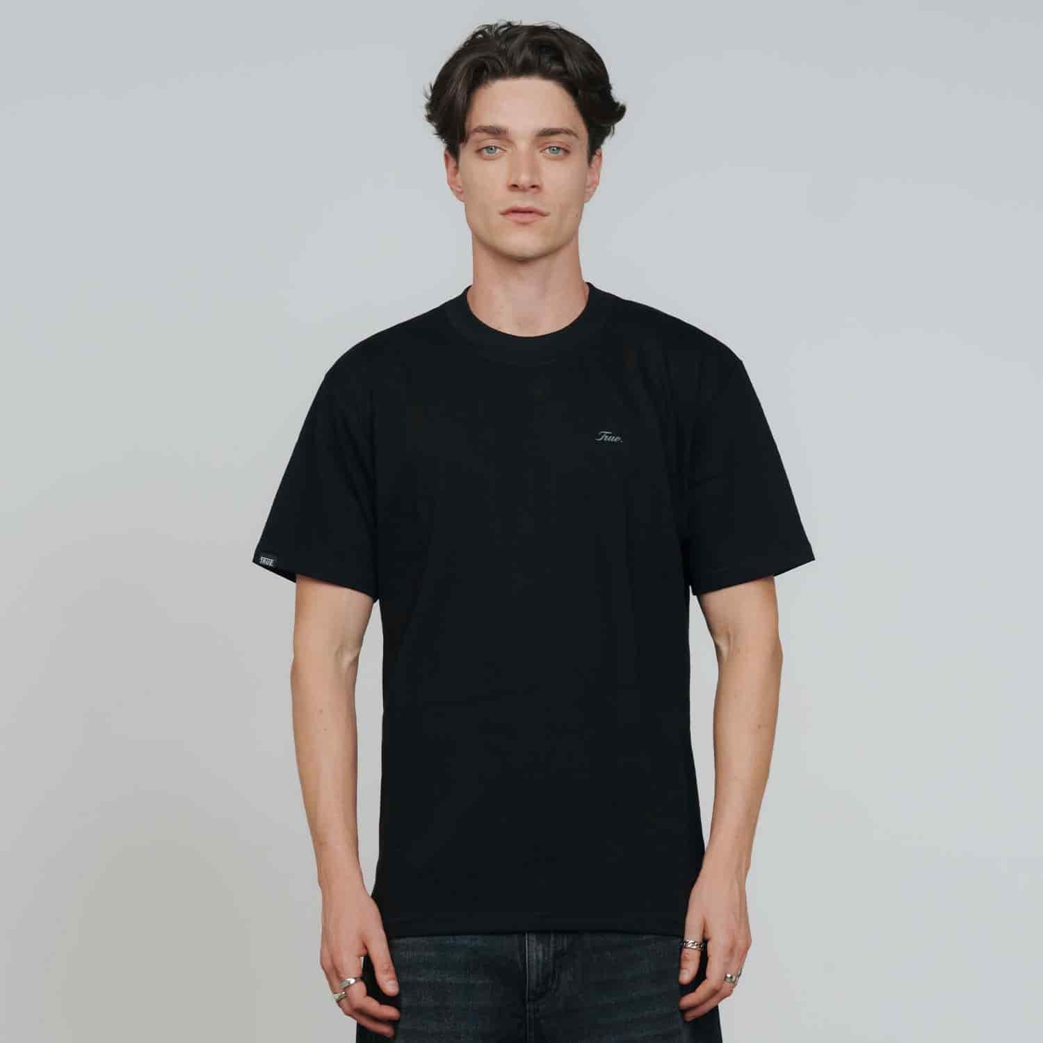 Signature T-Shirt - Black - miniatura 2