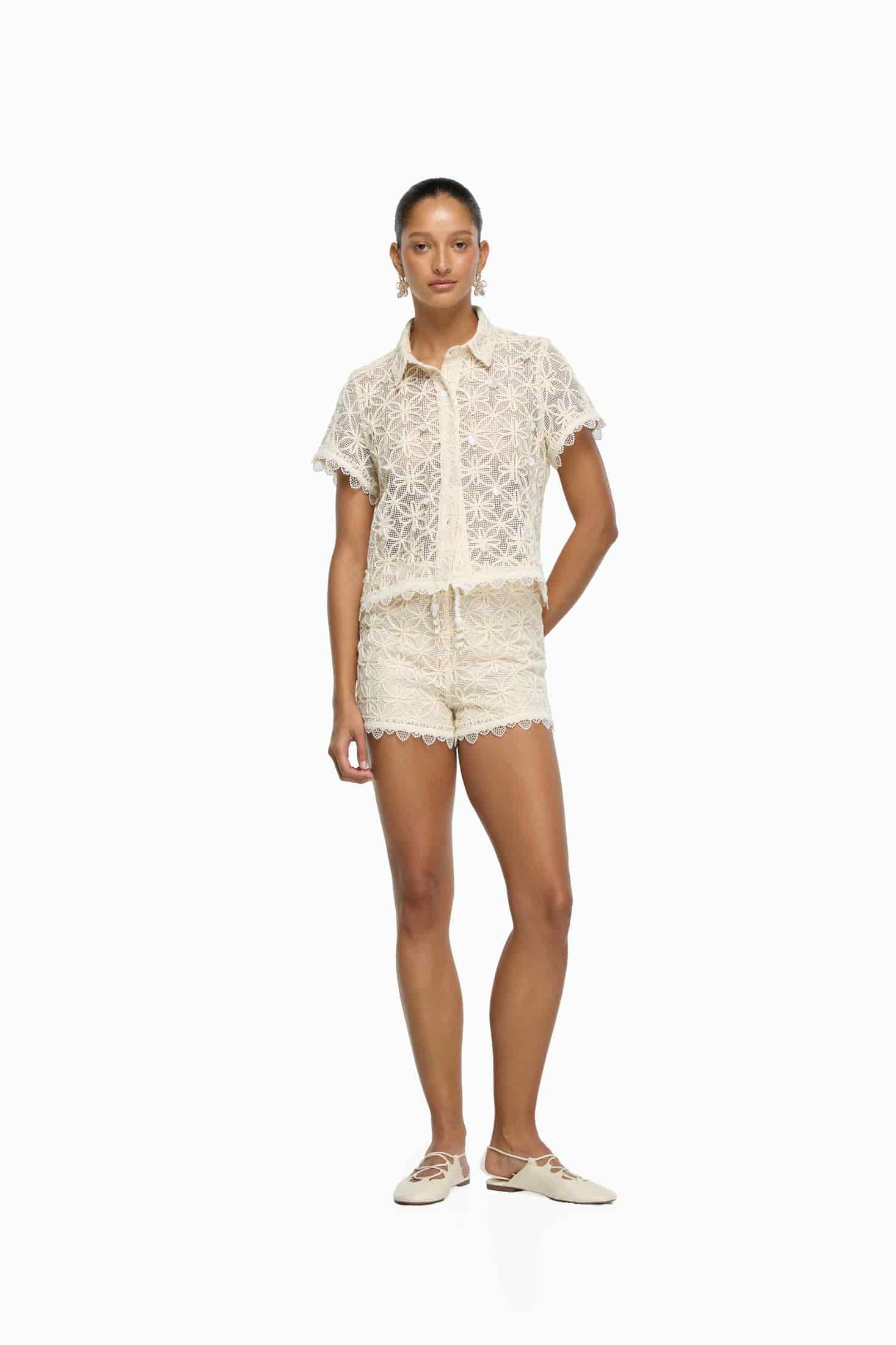 SOLENNE SHORT CREAM - miniatura 3