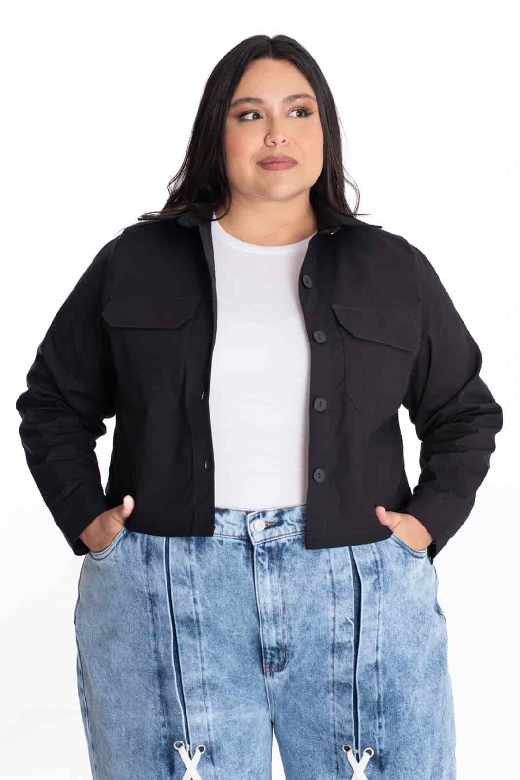 Chaqueta Ramona Negro - miniatura 1
