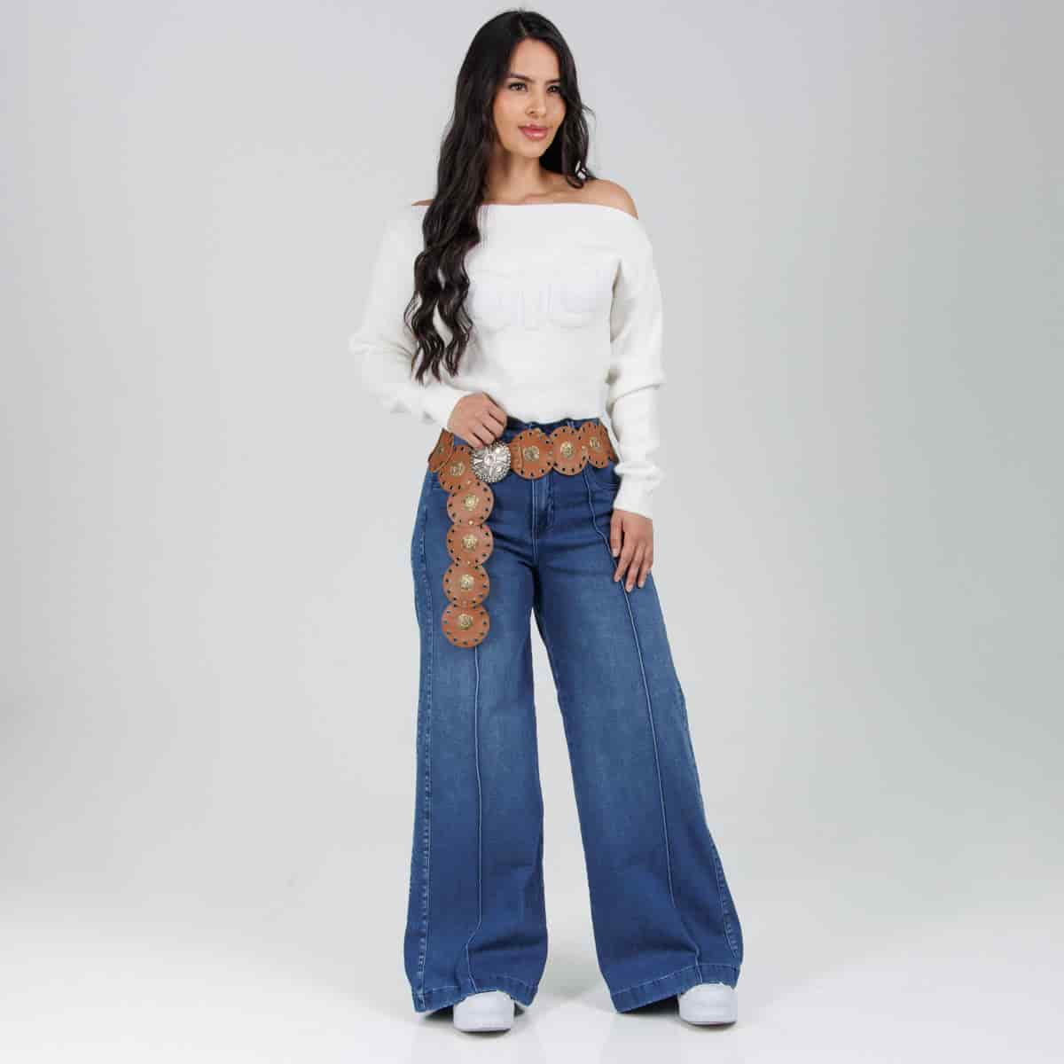 Jean Axspen Wide Leg Ax-2927 - miniatura 1