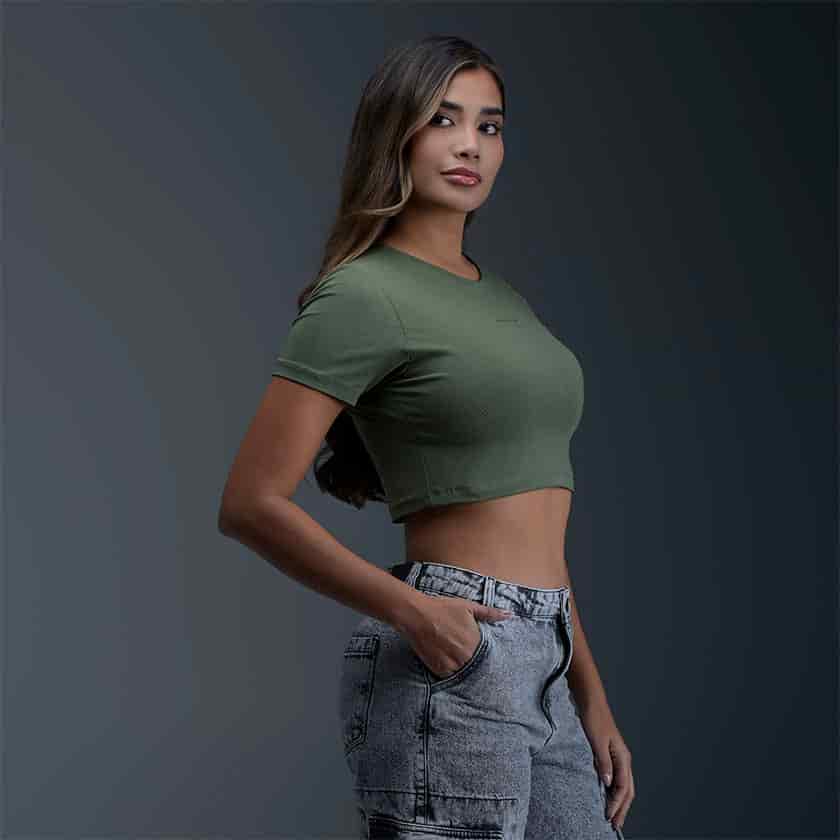 Blusa Verde Mujer - miniatura 3