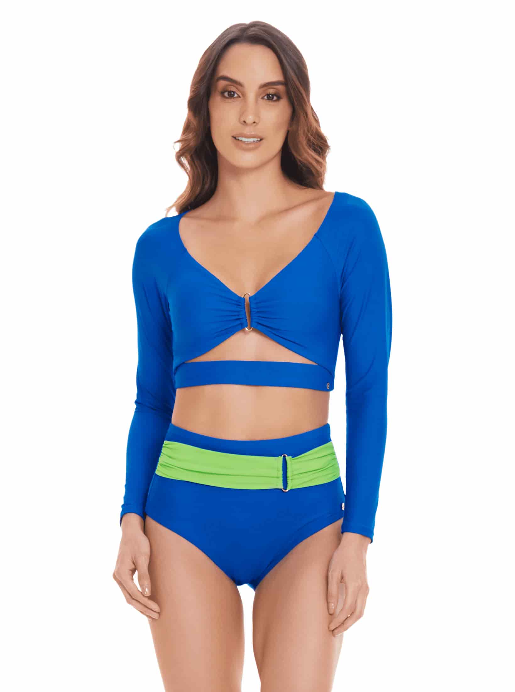 PANTY DE BAÑO 42665 - TALLE ALTO CON CONTROL - miniatura 2