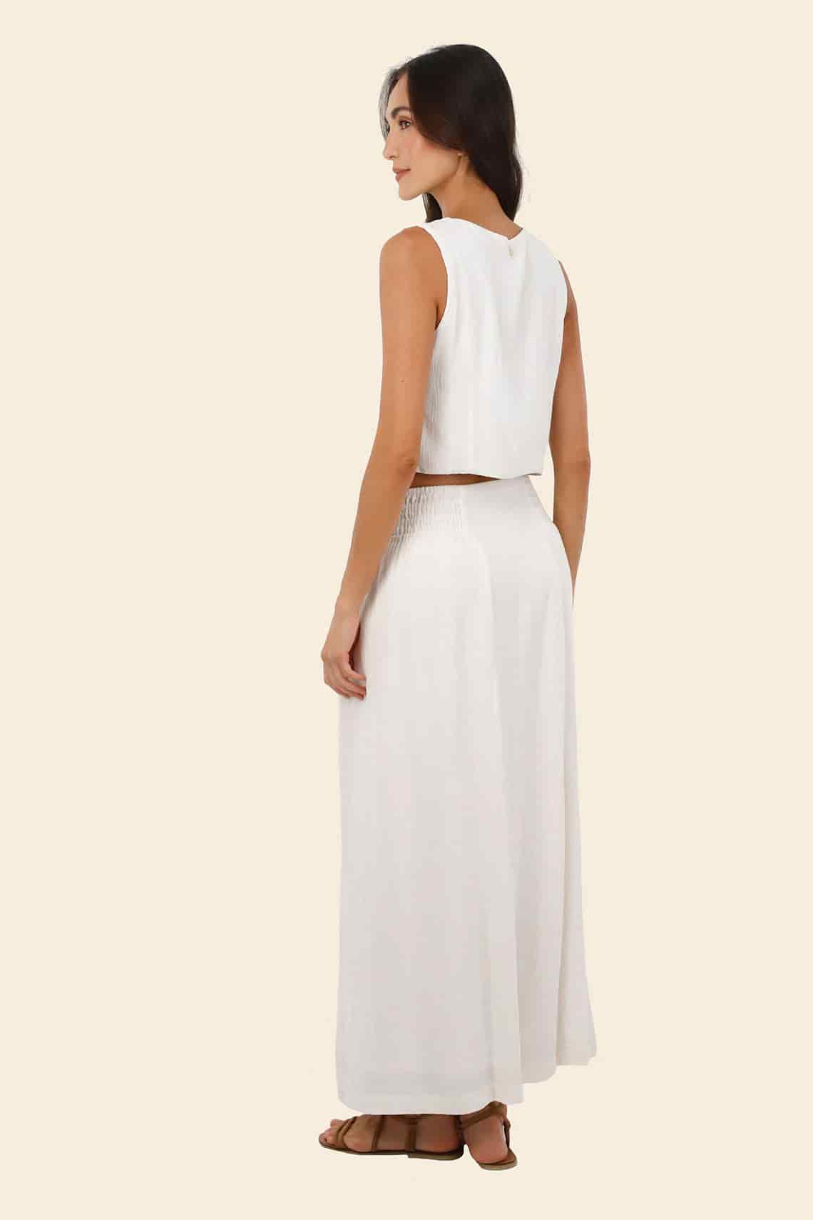White Oleana Vest - miniatura 2
