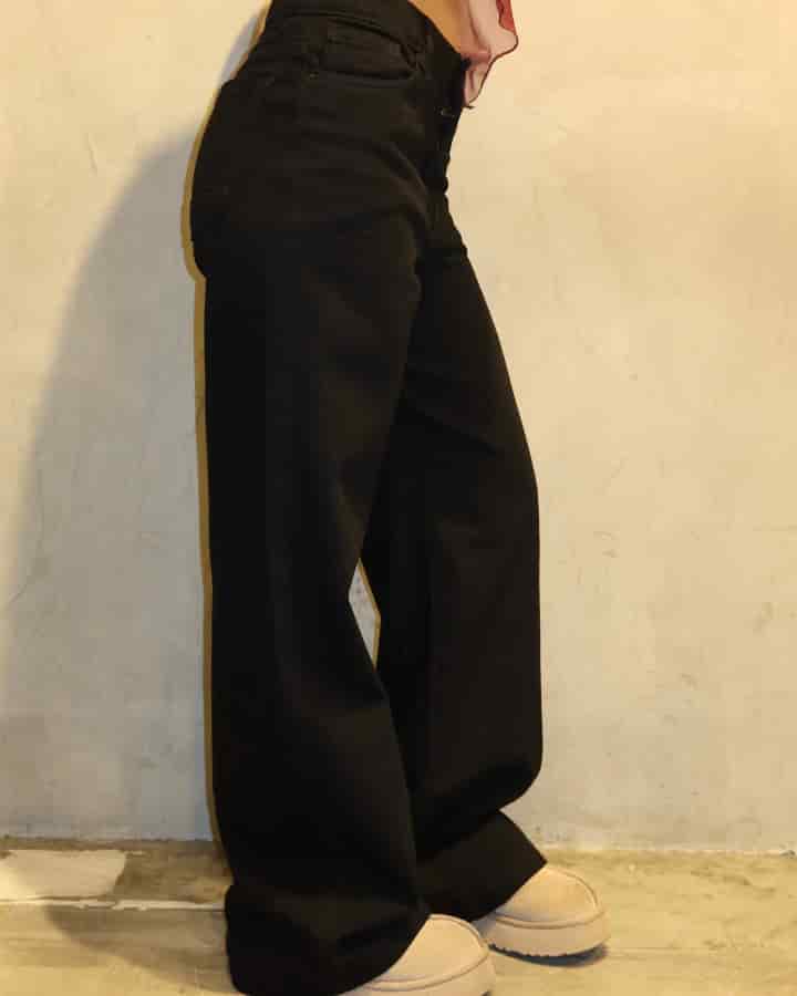 JEAN STRAIGHT BASIC NEGRO - miniatura 3