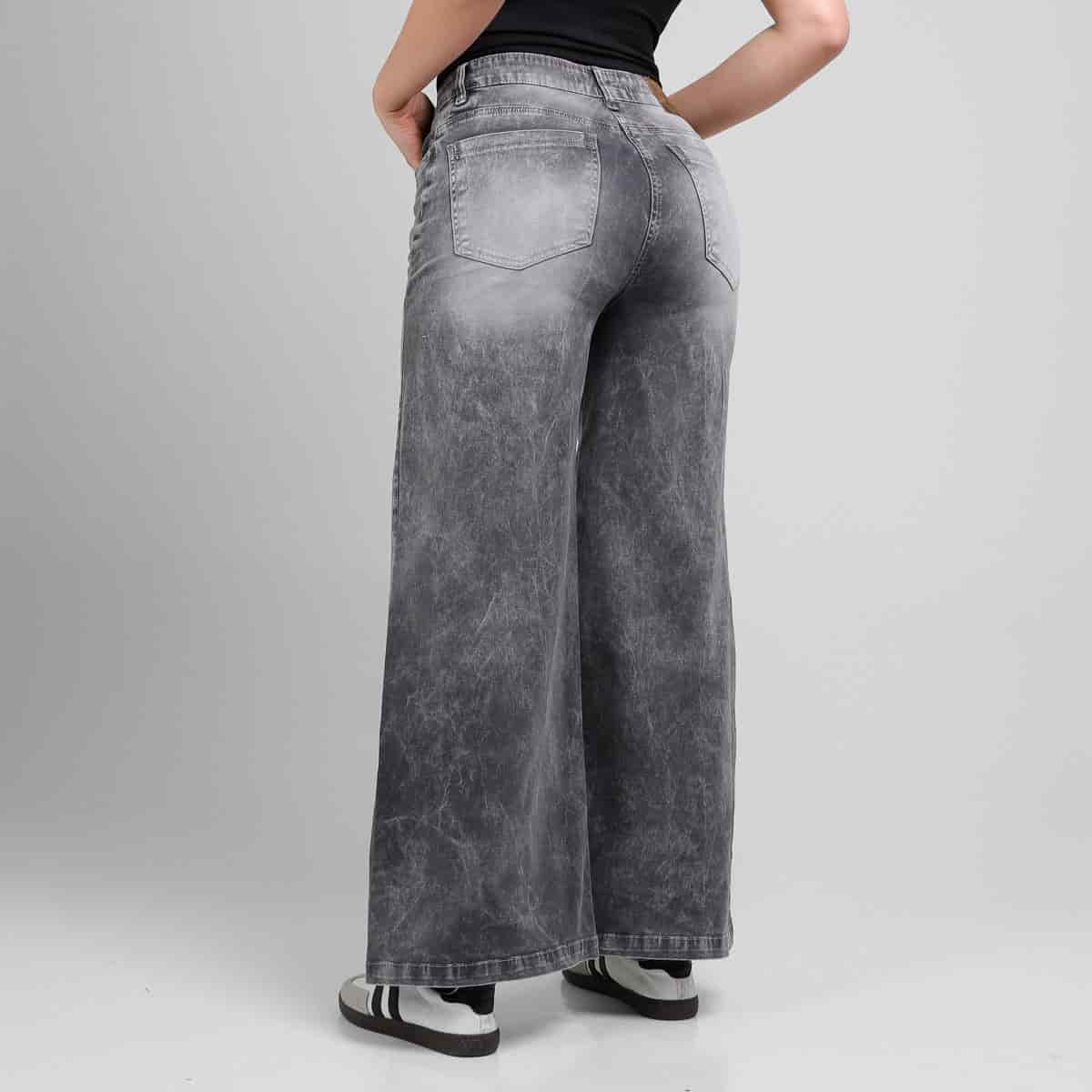 Jean Wide leg Axspen Ax-2830 Gris - miniatura 2
