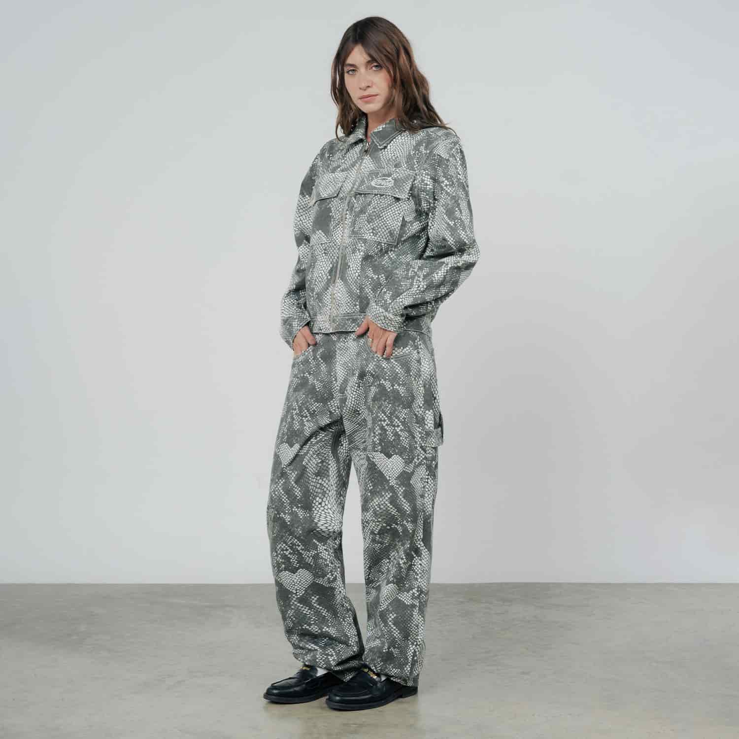 Python Drill Light Jacket - Gray - miniatura 6