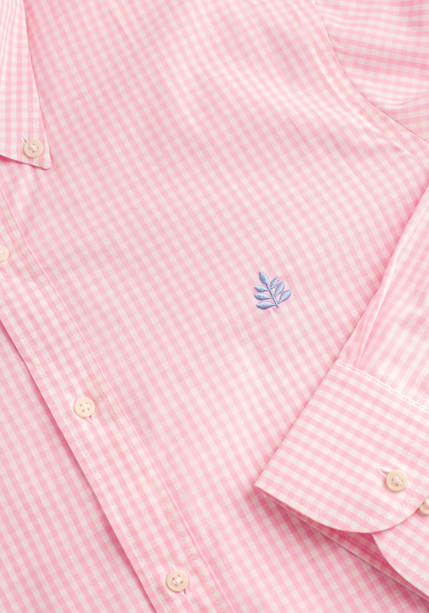 Camisa H CBD Cuadros Peq L-Azl Rosado Claro - miniatura 3