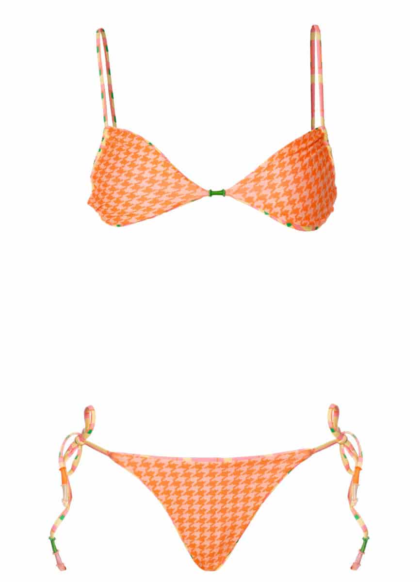 Maaji Blush Tide Ariel Sliding Triangle Bikini Top - miniatura 6