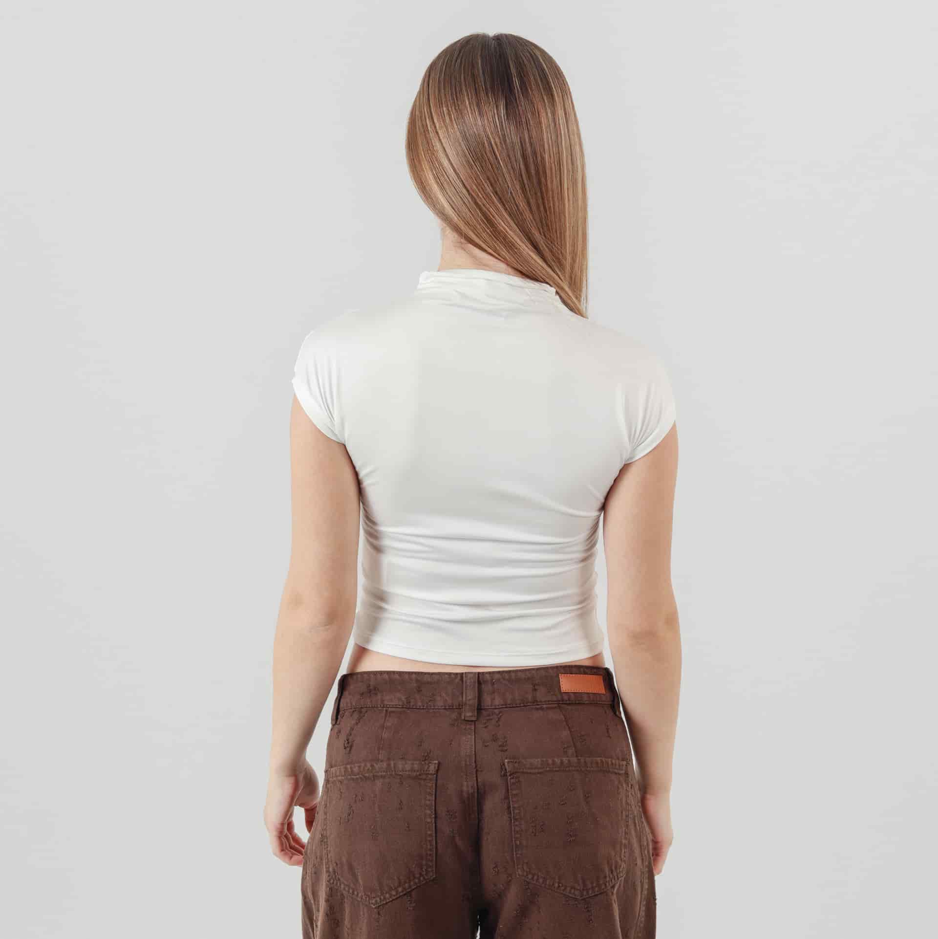 Camiseta Cuello Alto Manga Sisa - miniatura 4