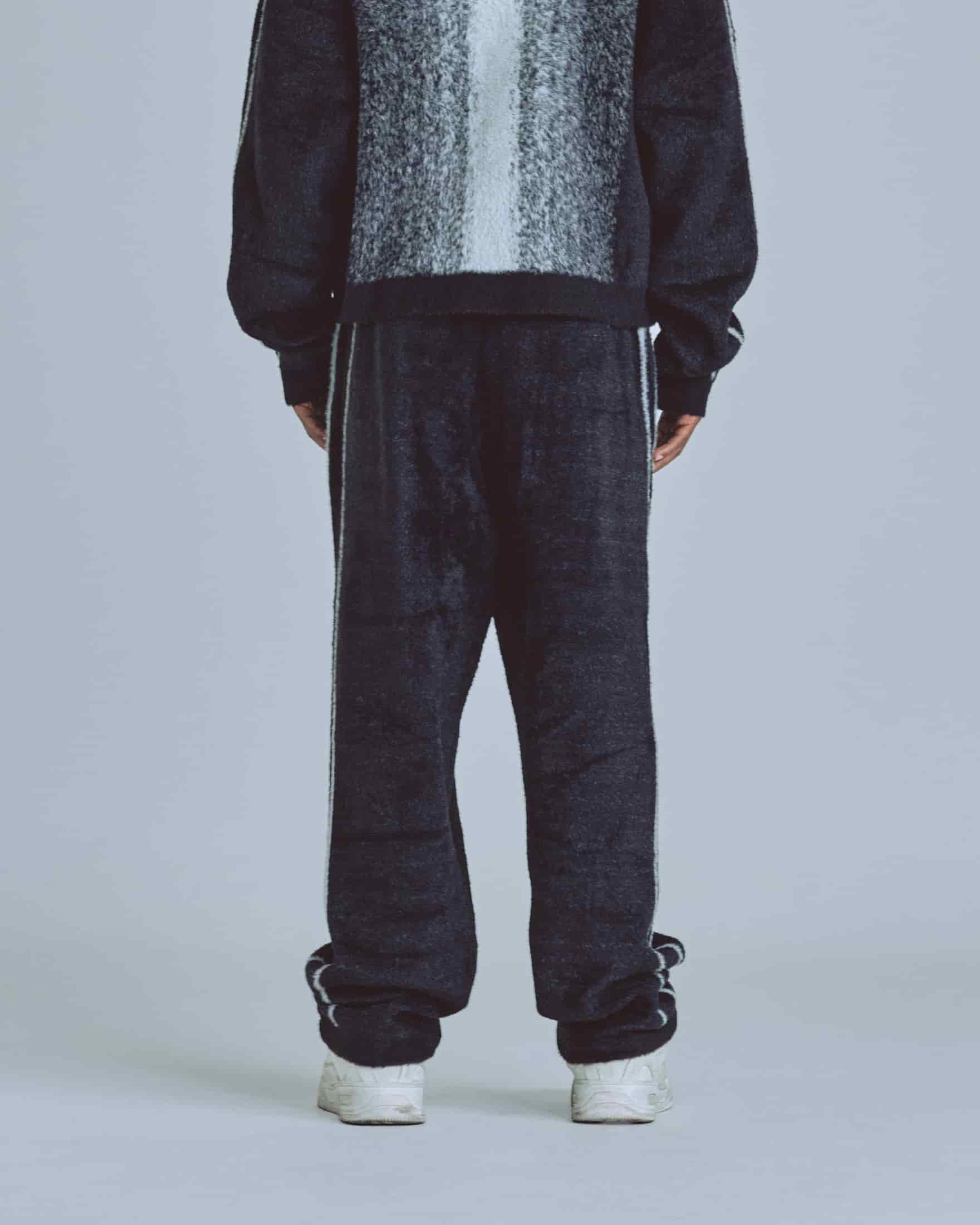 Basics Knit Pants Bone/Black - miniatura 5
