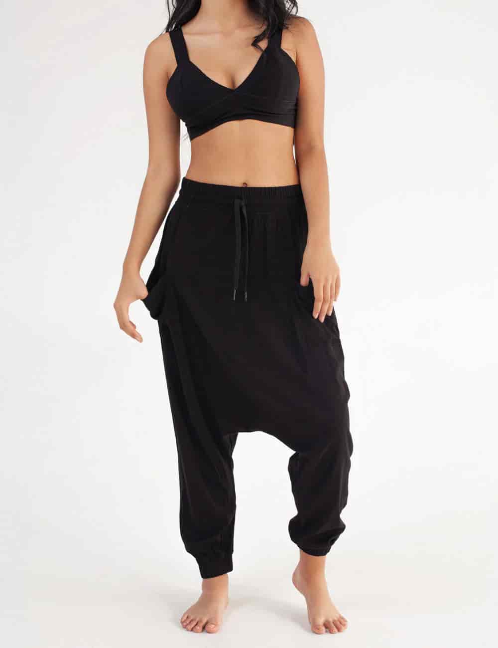 Pantalón Aladino negro mujer - miniatura 17