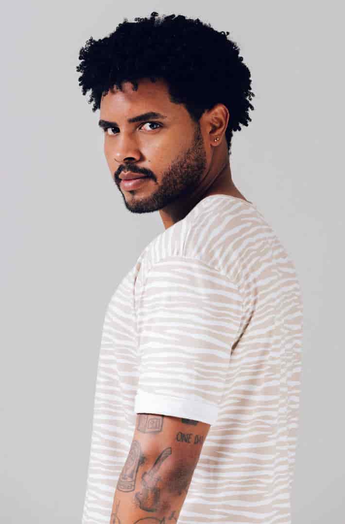 Camiseta print cebra - miniatura 1