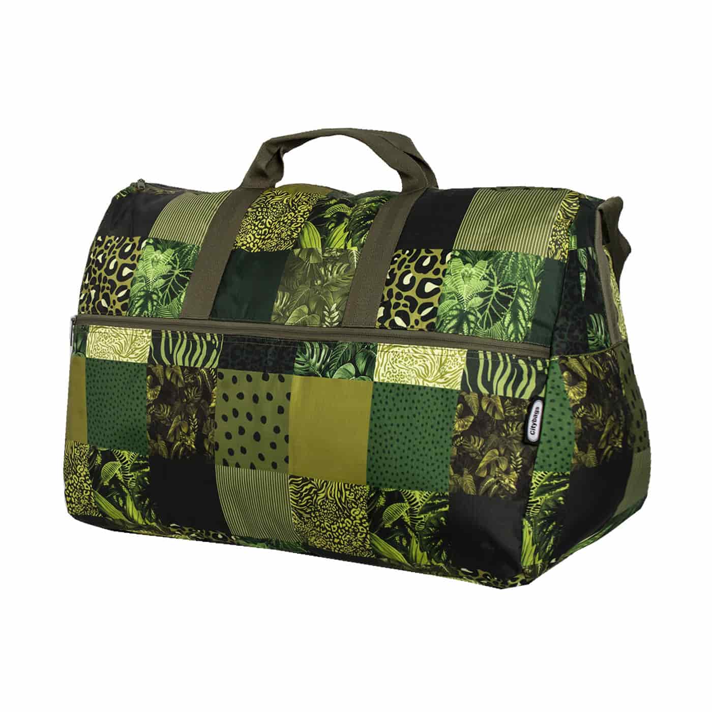 Maleta XL ULTRA Plegable Estampado Green Citybags Multicolor - miniatura 1