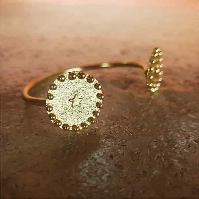 Brazalete con dos medallones precolombinos - miniatura 4